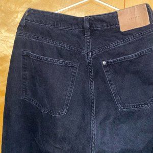 Curvy 90's Denim Ultra High Waste Baggy Mom Jeans